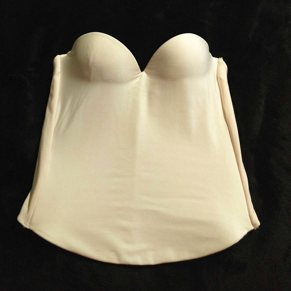 David's Bridal Corset Bra White 34A
